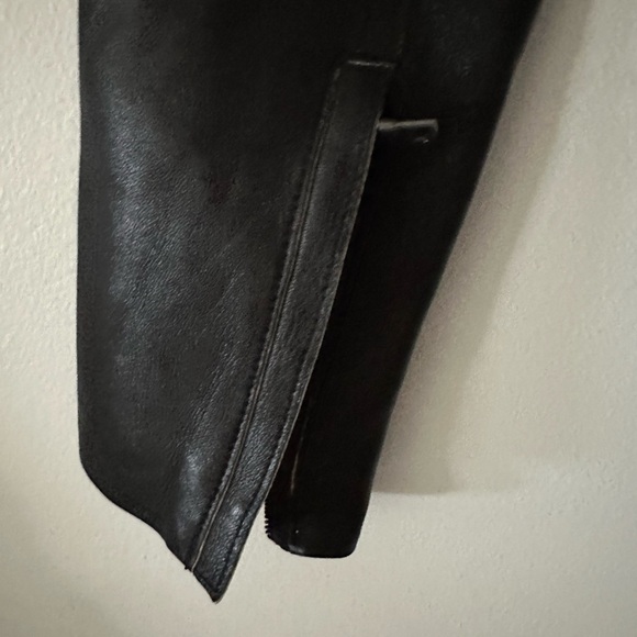 Lambskin Leather Moto Jacket - Picture 5 of 8